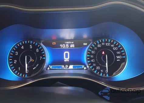 2015 Chrysler 200 C из США, поврежденный, VIN 1C3CCCCG3FN647877